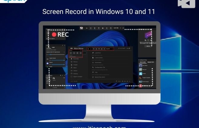 Screen Record in Windows 10 and 11