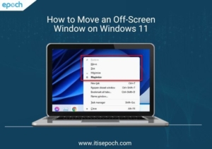how to move a window off screen in Windows 11 using keyboard shortcuts how to move a window off screen in Windows 11 using keyboard shortcuts