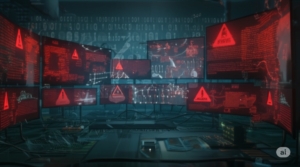 Depiction of a Cybersecurity Disaster